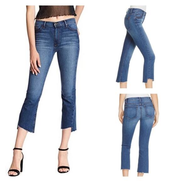 Black Orchid Cindy Slant Fray Jeans Size 26 - Picture 7 of 7